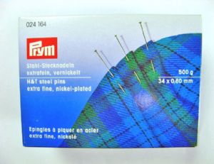 Stahlstecknadeln 8 EF, 34x0.6 mm, 500 g