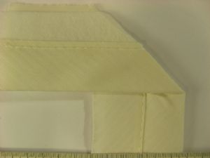 Bundband Fischgrat offen