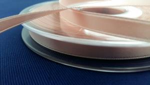 Satinband double face 6 mm, 25 m Rolle