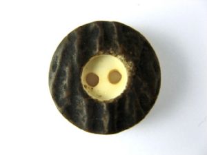 Hirschhornknopf Imitat 12.5 mm