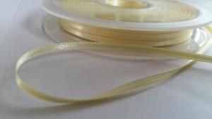 Satinband double face 3 mm, 50 m Rolle