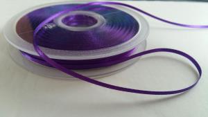 Satinband double face 3 mm, 50 m Rolle