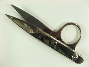 STW Einringweberschere gebogen 4.5 Zoll