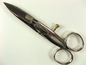 STW Knopflochschere mit Schraube 5 Zoll