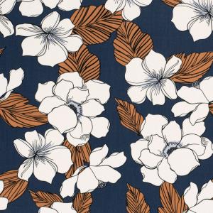 Viscose gemustert Blumen