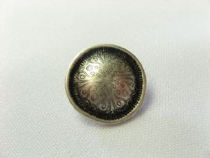 Metallknopf Tracht mit Öse 20 mm