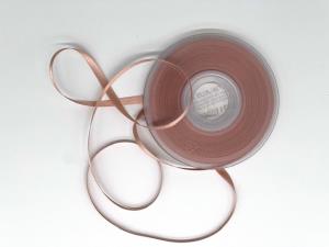 Satinband double face 6 mm, 25 m Rolle
