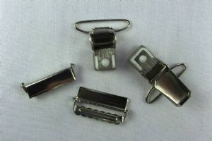 Hosenträgerclip 20 mm mit Schnalle-2 Stück