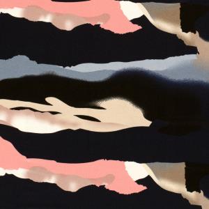 Elastik Jersey Viscose Abstrakt
