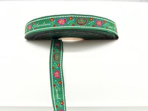Webband gemustert 16 mm Tracht