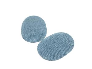 Jeansflicken oval zum Aufbügeln