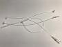 String Pins Sicherheitsfäden 125 x 0.65 mm