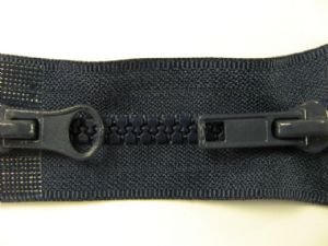 Jackenzipp Dekor 2-Weg  70 cm