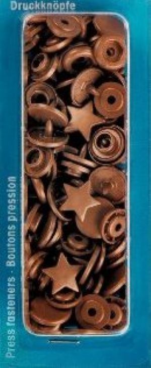 Druckknöpfe NF Color Snaps Stern