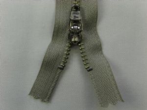 Reißverschluß Nickel 12cm