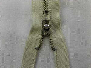 Reißverschluß Nickel 12cm