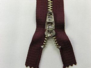 Reißverschluß Nickel 12cm