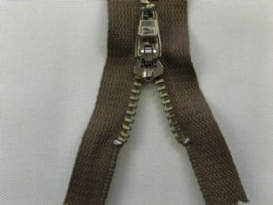 Reißverschluß Nickel 12cm