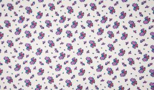 Popelin Druck Blumen