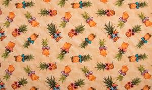 Elastik Jersey B.W. Digital Ananas