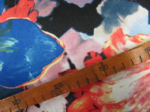 Stretchsatin Druck 