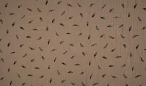 Double Gauze Musselin Druck Federn