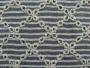 Viscose bestickt Quadrate