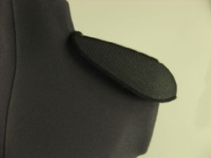 Schaumpolster  Raglan überzogen Klett