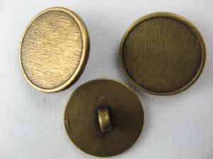 Metallknopf mit Öse 23 mm, Rand