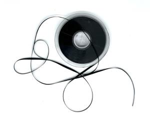 Satinband double face 3 mm, 50 m Rolle