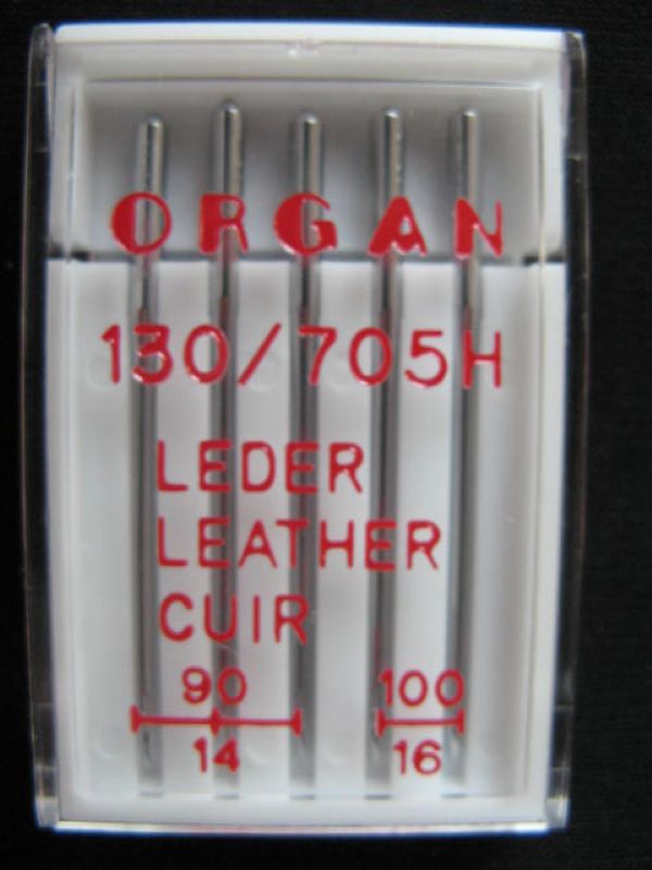 Nähmaschinen Nadeln Leder 90/100 Organ
